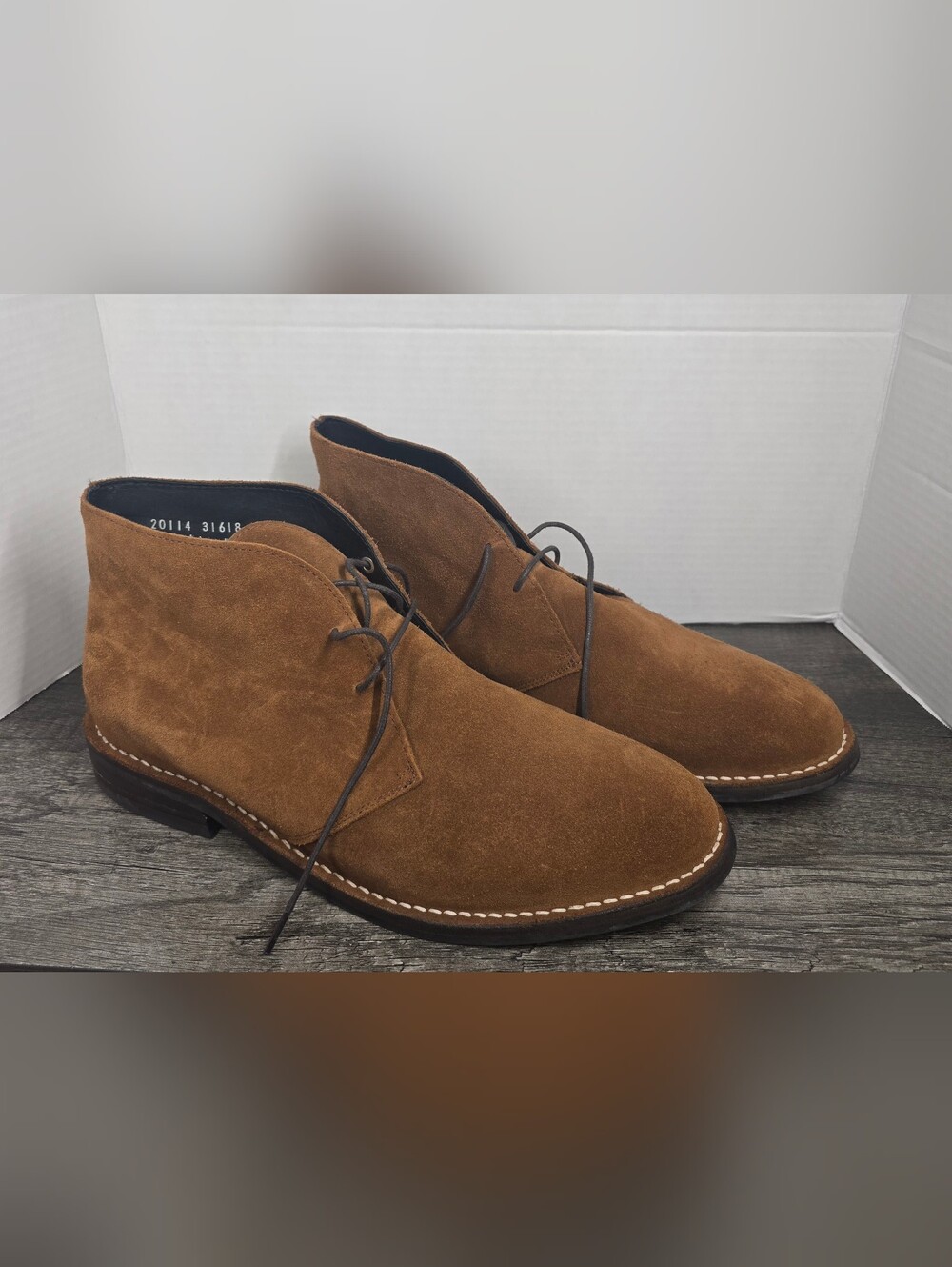 Thursday Boot Company Men's Scout Chukka Boot in Cognac Suede